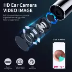 NK3-X Wireless Smart Visual Ear Cleaner Otoscope